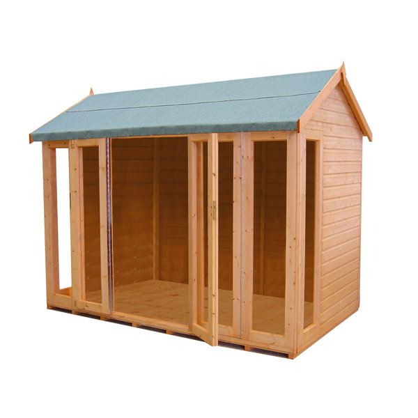 Shire GB 10 x 6.5 Ft. Shiplap Summer House Wayfair.co.uk